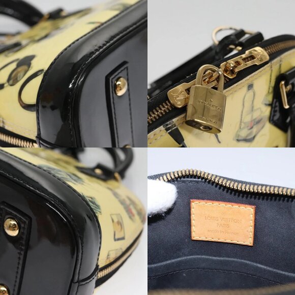 LOUIS VUITTON Vernis Nicolas Ghesquire Alma BB Hand Bag 2way M50419 Auth 106134 - Picture 15 of 15